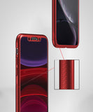 360° кейс за Apple iPhone 11- Червен