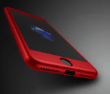 360 Apple iPhone 8 калъф - Червен