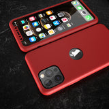 360° кейс за Apple iPhone 11 Pro- Червен