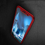 360° Червен кейс за Apple iPhone X