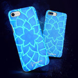 Син неонов кейс за Apple iPhone SE 2