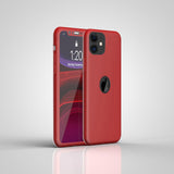 360° кейс за Apple iPhone 11- Червен