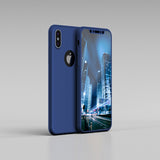 360° Син кейс за Apple iPhone X- 1