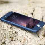 360 калъф Apple iPhone 8 - Син