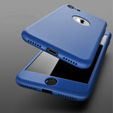 360 калъф Apple iPhone 8 - Син