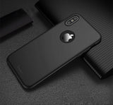 360° Черен кейс за Apple iPhone X