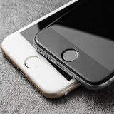 Бяло защитно стъкло за дисплей на iPhone 7