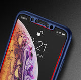 360° Син кейс за Apple iPhone X- 1
