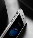 360° кейс за Apple iPhone 8 - Сребърен