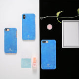 Син неонов кейс за Apple iPhone 11