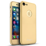 360° кейс за Apple iPhone 8 - Сребърен