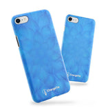 Син неонов кейс за Apple iPhone SE 2