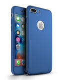 360 калъф Apple iPhone 8 Plus - Син