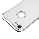 3 в1 Сребърен калъф за Apple iPhone 7