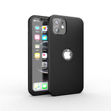 360° Кейс за Apple iPhone 12 - Червен
