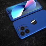 360° Кейс за Apple iPhone 13 Pro Max- Син