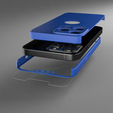 360° Кейс за Apple iPhone 13 Pro - Син