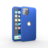 360° Кейс за Apple iPhone 12 Pro Max- Син