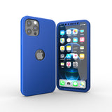 360° Кейс за Apple iPhone 12 Pro Max- Син