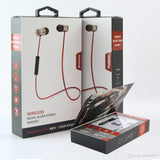 RED ChargeSound Wireless Bluetooth 4.1 Earphones with Microphone