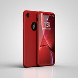 360° кейс за Apple iPhone XR -Черен