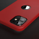 360° Кейс за Apple iPhone 12 - Червен